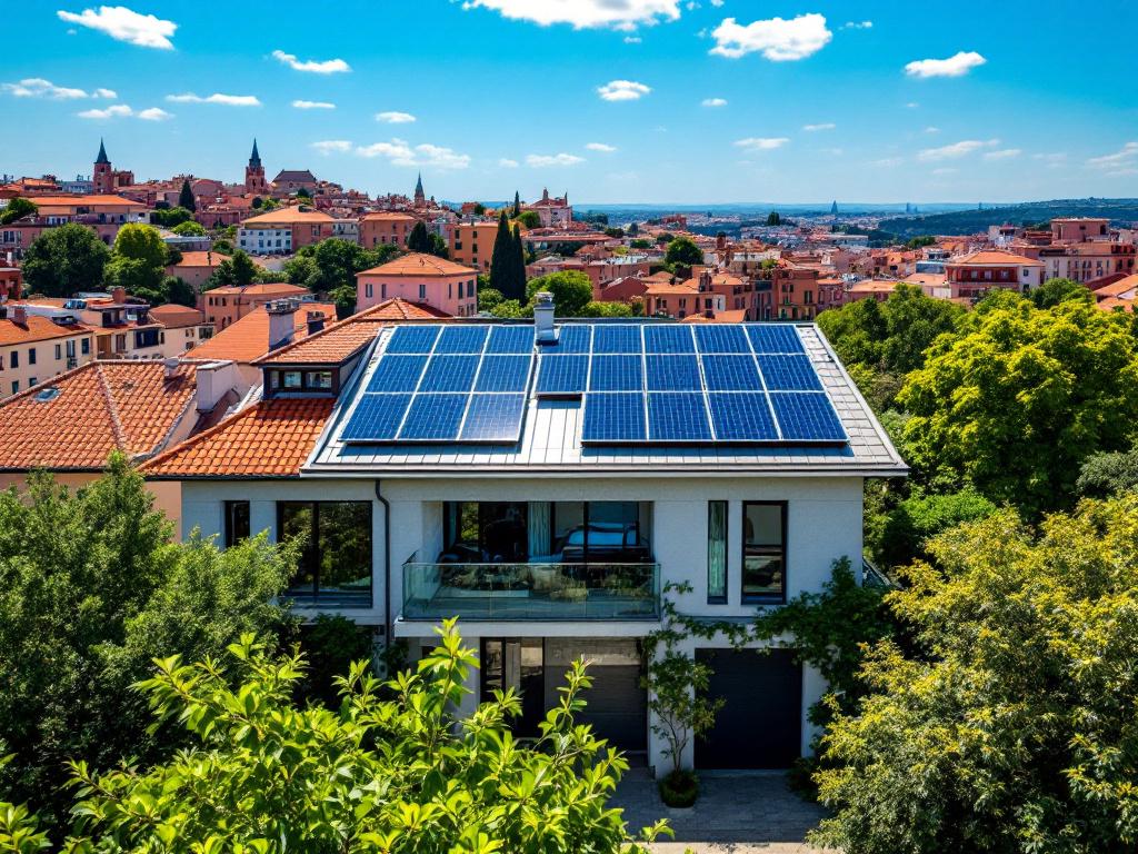 Panneaux photovoltaïques sur une maison à Toulouse pour économies d'énergie durable
