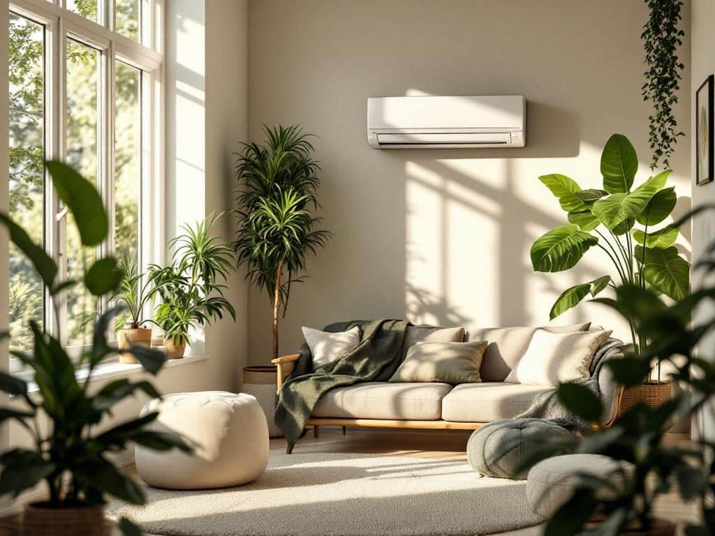 Pompe à chaleur installée pour le confort thermique et les économies d'énergie